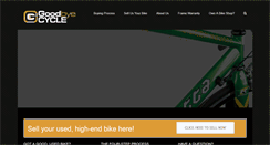 Desktop Screenshot of goodbyecycle.com